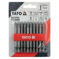 Bity YATO YT-0480 sada 10ks PH2x75