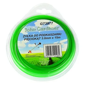 Žací struna John Gardener G73977 15m 3,0mm