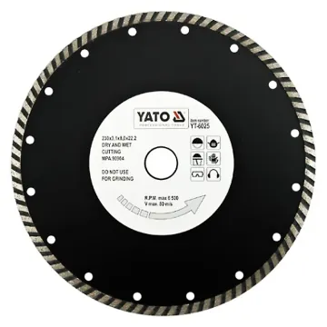 Kotouč diamantový řezný YATO YT-6025 230mm